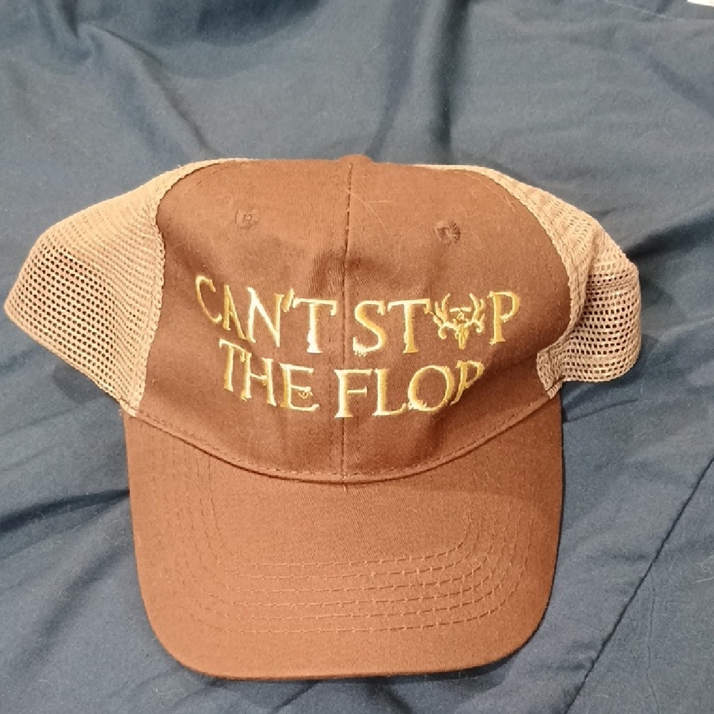 Brown and Tan Mesh Trucker Hat